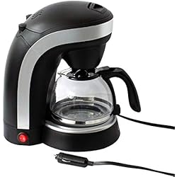 Machine à café pour camion pour 6 tasses avec prise pour allume-cigare 24V / 250W