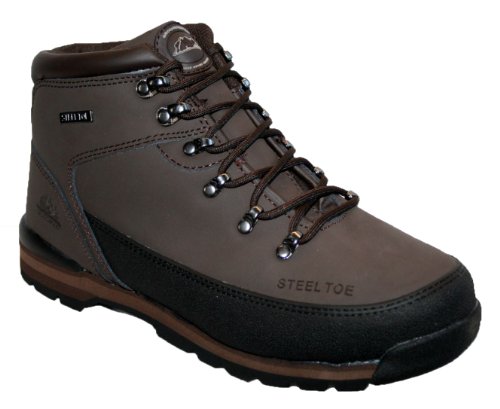 Groundwork, Scarpe antinfortunistiche uomo, Marrone (marrone), 9 UK