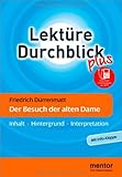 Image de Friedrich Dürrenmatt: Der Besuch der alten Dame - Buch mit mp3-Download: Inhalt - Hintergrund - Int