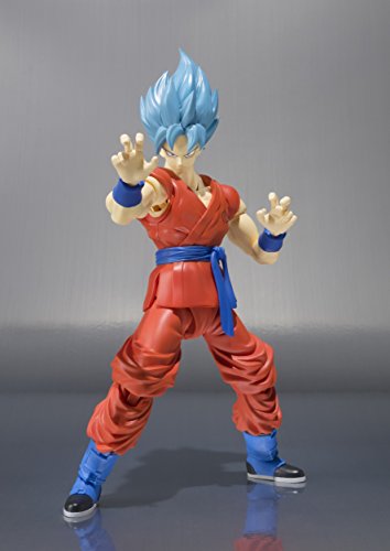 Imagen 4 de Bandai - Figurine Dragon Ball Z - Son Goku Resurrection F SH Figuarts 16cm - 4543112976161