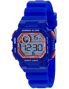 Marea Uhr Digitale Kinderuhr Modell Boys & Girls B25141/4 mit Licht