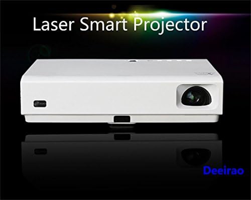 6000Lumens Laser Projector,SJY DLP Home Theater 3D Projector Mini Portable 1080P Full HD Android4.4 Dual Band Wifi Quad Core Bluray Movies HDMI USB3.0 RJ45 Bluetooth4.0 LED Plus Laser for School Church