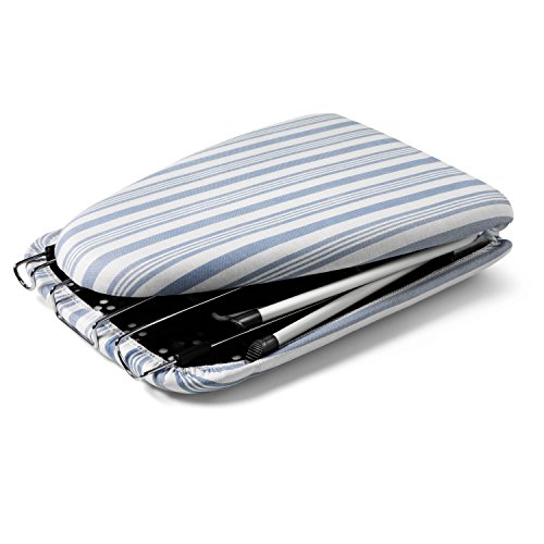 Honey-Can-Do BRD-01292 Klappbares Tischbügelbrett Metall 78,7 x 30,5 x 17,8 cm, blau