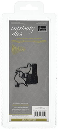 Couture Creations Sea Breeze intricutz sterben – Möwen bei der Mole,, schwarz - 2