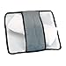 Child Kids Toddler Car Auto Seat Belt Shoulder Pad Cover Head Neck Support (Gray)