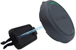 Kstar Magnetische Halterung für OOONO NO2 CO-Driver - Robuste Auto-Halterung zur Befestigung am Lüftungsgitter - Sicherer Magnet-Halt. UV- und hitzebeständig - Made in Germany.