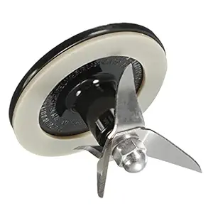Stainless Steel Blender Blade Replacement Black with Sealing Ring Gasket
