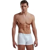 Doreanse Erkek Modal Torbalı Normal Pa&ccedil;a Beyaz Boxer C7T7N7O1