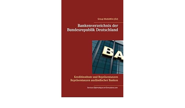 Bankenverzeichnis Der Bundesrepublik Deutschland Kreditinstitute