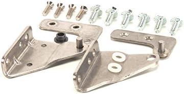 Glastender 06006207 Left Hinge Set and Brackets 180-Degree Swing Includes Screws