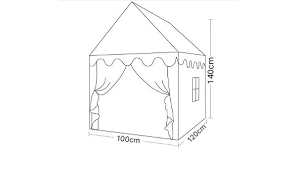 Humanity Children S Tent Game Tent Gift Ideas With Floor Mats And Windows For Home And Garden Color Pink Amazon Co Uk Kitchen Home