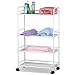 tinxs® Beauty Salon 3/4 Shelf Mini Side Trolley Therapy Dentist Hairdresser ( 4 Shelf)