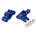 Produktbild RCAWD Lenkblock Knöchel 5334 ERO-001 Aluminiumlegierung für Rc Hobby Car 1/10 Traxxas E-Revo Summit Slayer Maxx 2Pcs(Dunkelblau)