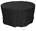 Produktbild Woodside - Abdeckplanen für Gartenmöbel - Wasserdicht - 5 Jahre Garantie - Schwarz - Für Gartenmöbel-Set (2-4 Personen) rund