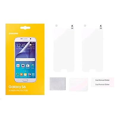 Samsung ET-FG920CTEGWW Pack de 2 Films de protection d'écran pour Samsung Galaxy S6