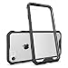Cubix® Apple iPhone 7 Case Transparent Back Cover, Camera Protection, Soft tpu Bumpber with Anti Scratch Acrylic Hard Back Case Fusion Technology - Black Transparent RS.699.00