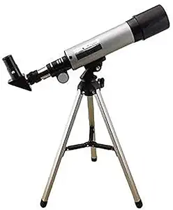 JEEJEX Land & Sky Optical Glass & Metal Tube Refractor (90X Power) Telescope