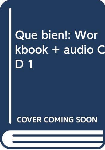 ¡Que bien! Libro de actividades. Per la Scuola elementare. Con CD-Audio: 1