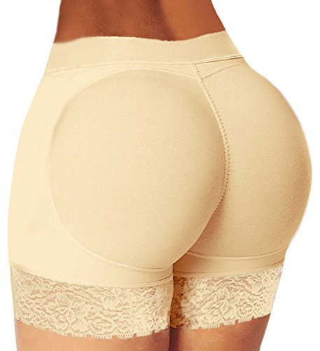 TDOLAH Damen Hohe Taille Miderhose mit Push-up Polster Bodyshaper Padded Shapewear Unterwäsche - 3