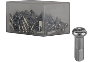 DT Swiss 2 x 14 mm brass nipples silver (box of 100)