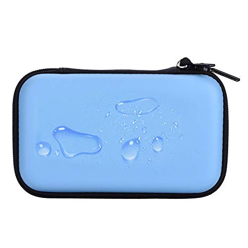 Homeself Hartschalen-Tragetasche, Organizer für elektronische Zubehörteile wie U-Disk, SD-Card, USB-Sticks, Powerbanks und Festplatten