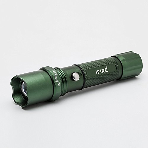 Toogh 300 Lumen Cree Led Taschenlampe/3 Lichtmodi Superhelle Wasserdicht Indoor und Outdoor Camping Led Lampe/Wiederaufladbare und Einstellbaren Fokus / Mini Pocket Handlampe - 8