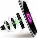 Price comparison product image Vena Car Mount, AIR-M Universal Air Vent [Magnetic | 2 Plates] Aluminum Car Mount Holder for iPhone XR XS MAX X 8 Plus 8 7, Galaxy S9 Note 8 S8 Plus, Moto G5 Plus, Google Pixel 3 XL, LG G6 Smartphone