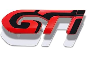 ESUKAR Autocollant EmblèMe Logo Voiture, pour Peugeot GTI 206 208 308 307 207 208 3008 407 508 2008 RCZ Voiture Avant Pare-Chocs Arrière Tronc Emblème Corps Côté Emblème de Logo Lettres,C