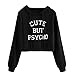 Produktbild Yanhoo Herbst Damen Pullover Dünne Mode Patchwork Langarm Rundhals Sweatshirt Pulli Langarmshirt Tops Oberteile