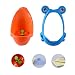 OneCreation Baby Boy Potty - Perfect Cute Frog Training Urinal for boys with Whirling Target - Making it Fun and Easy Stress Free to Potty - Blue