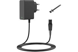 BERLS 8V HQ850 Cargador afeitadora para Philips OneBlade QP2530 QP2630 BG2028 BG2026 BG2025 BG2024 AT621 AT620 AT610 Shaver Cable for One Blade, con Luz