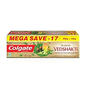 Colgate Swarna Vedshakti Toothpaste - 300gm