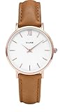 Watch Cluse Minuit Rose Gold White / Caramel CL30021
