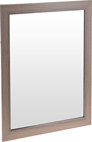 Holz Wandspiegel - 50x40 cm - Badspiegel Garderobenspiegel Flurspiegel Spiegel