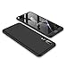Produktbild Handyhülle für Huawei P20 Pro ,ERLI 3 in 1 Ultra Dünn 360°Full Body Schutz Schutzhülle ,Panzerglas Displayschutzfolie für Huawei P20 Pro , Anti-Kratzer Elegant Stoßfest Hart PC Skin Rückdeckel Glatte Rückseite Bumper tasche für Huawei P20 Pro (Schwarz)