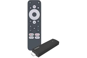 Strong SRT41 | TV Stick | 4K UHD | HDMI | Google TV | Google Games Store | Netflix | First Video | Disney+ | Youtube | Chromecast