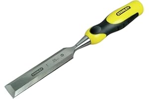 Stanley 0-16-880 Ciseau à Bois bi-Matière, 25 mm