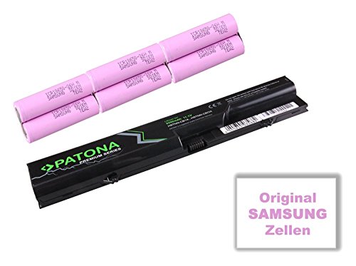 PATONA Premium Laptop Akku für HP 420 | 421 | 425 | 620 | 625 | 4320t | Compaq 320 | 321 | 325 | 326 | 420 | 421 | 620 | 621 | ProBook 4320 | 4320s | 4320t | 4321 | 4321s | 4325s | 4420s | 4425s | 4520 | 4520s – [ Li-ion; 5200mAh;schwarz] - 6