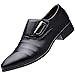 Produktbild HROIJSL Herren Business Kleid wies Lederschuhe lässig Faule Schuhe Fashion für Männer Casual Spitzschuhe Männliche Anzugschuhe Herrenschuh Oskar Authentics Classic Bootsschuhe Schnür Halbschuhe