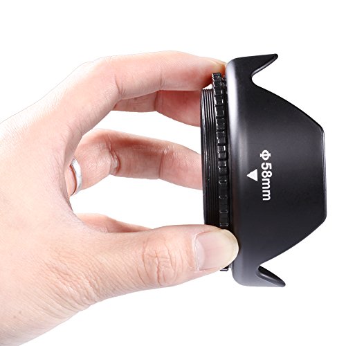 Neewer 58mm Ensemble de Pare-soleil Parasoleil Visser Parasoleil Pliant pour Canon EOS 700D 650D 600D 550D 500D 450D 400D 350D 300D 1100D 100D 60D Rebel T5i T4i T3i T3 T2i T1i XT XTi XSi SL1 Nikon D3300 D3200 D3100 D3000 D5200 D5100 D5000 Pentax Sony Sigma et d Autres Objectif d Appareil Photo avec 58mm Filtre Chiffon de Nettoyage en Microfibre reviews Neewer 58mm Ensemble de Pare-soleil Parasoleil Visser Parasoleil Pliant pour Canon EOS 700D 650D 600D 550D 500D 450D 400D 350D 300D 1100D 100D 60D Rebel T5i T4i T3i T3 T2i T1i XT XTi XSi SL1 Nikon D3300 D3200 D3100 D3000 D5200 D5100 D5000 Pentax Sony Sigma et d Autres Objectif d Appareil Photo avec 58mm Filtre Chiffon de Nettoyage en Microfibre