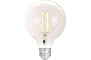 PHILIPS LIGHTING WiZ Ampoule LED Smart G95 E27 (Smart Home, intensité variable, 6,5 W – 60 W, 2200 K – 5500 K, lm810, contrôle vocal et application Alexa, Siri, Google & IFTTT)