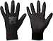 Produktbild 12 Paar MECHANIKER-HANDSCHUHE PU beschichtet schwarz Grösse 6-11 (XS)