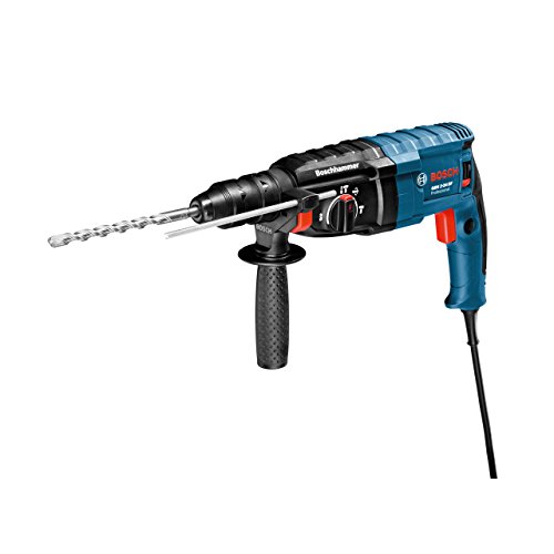 Bosch Professional GBH 2-24 DF, 790 W Nennaufnahmeleistung, 2,7 J Schlagenergie, 4 – 24 mm Bohr-Ø, Zusatzhandgriff, SDS-plus, Schnellspannbohrfutter, Koffer