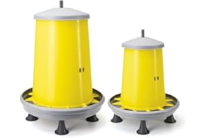 Klose & Debus GbR eivolution 5kg Futterautomat für Geflügel – Robuster Futterspender für Hühner, Wachteln und Enten – Einfache Futterhandhabung und Sauberkeit