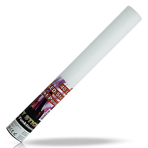 Preisvergleich Produktbild 12 x Schaumstoff Leuchtstange mit LED Schaumstoffleuchtstange LED-Leuchtstab
