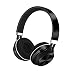Produktbild Bluetooth Kopfhörer over Ear, Kabellose Kopfhörer mit Kräftigen Bass-Sound, 6 Stunden Spielzeit,Wireless HiFi Stereo Faltbar Bluetooth Headset, CVC6.0 Noise Canceling Mikrofon Freisprechen (Schwarz)
