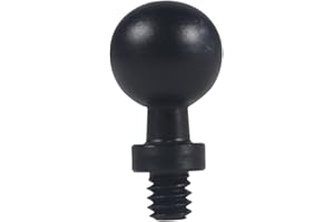 NovelGoal 13 mm/15 mm/17 mm Kugelkopfhalterung 1/4 Zoll Schraubadapter für Kamera-Handys GPS-Halter Teilfotografie (17 mm Kugelkopf)