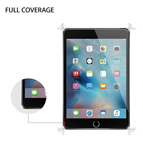 OMOTON iPad Pro 12.9 (2017) Panzerglas Schuztfolie, Anti- Kratzer, Bläschenfrei ,9H Härte, HD-Klar, Apple Pencil kompatibel, [2.5D Runde Kante] - 6
