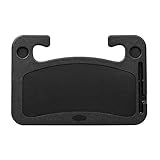 Hergestellt aus ABS-Material, Größe 28x42cm, schwarz, für das Lenkrad der meisten Autos geeignet.