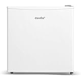 COMFEE' RCD50WH1(E) - Mini frigo bar, Silenzioso, Mono porta, Per applicazioni in Hotel, Casa, Ufficio, 43L, Bianco, ‎47.2 x 